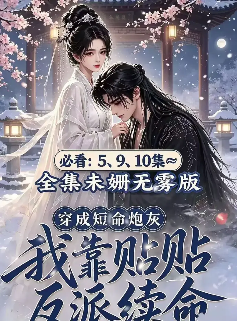 AI漫剧《穿成短命炮灰我靠贴贴反派续命》未删减高清全集-穿书超甜爽剧免费看无广告-穿成短命炮灰我靠贴贴反派续命在线观看