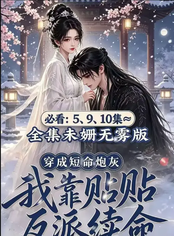 《穿成短命炮灰我靠贴贴反派续命》未删减完整版高清在线观看-古风穿书续命系统炮灰女配题材-4K蓝光典藏画质-夸克网盘免费看全集